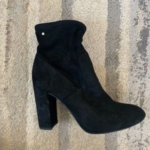 Black booties size 8, Sam Edelman
